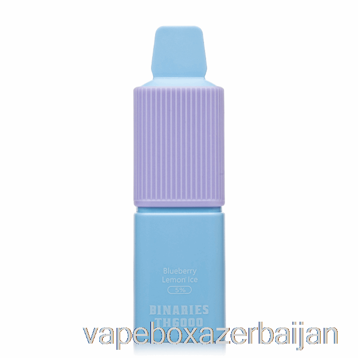 E-Juice Vape Horizon Binaries TH6000 Disposable Blueberry Lemon Ice
